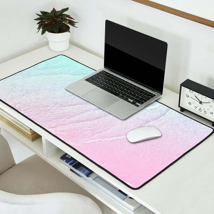 Seashore  - violet mist Desk Mat Gallery Image 2