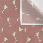 Martini Cocktail O'clock  Wall Tapestry Gallery Image 3