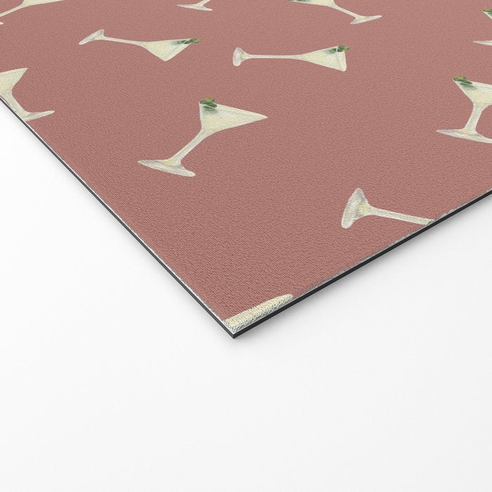 Martini Cocktail O'clock  Welcome Mat Gallery Image 2