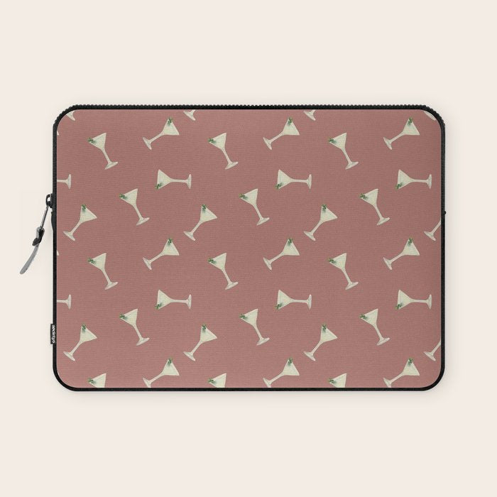 Martini Cocktail O'clock  Laptop Sleeve Gallery Image 1