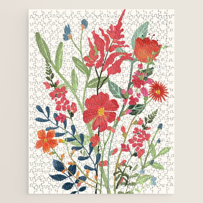 Beautiful Flowers Jigsaw Puzzle Gallery Image 1