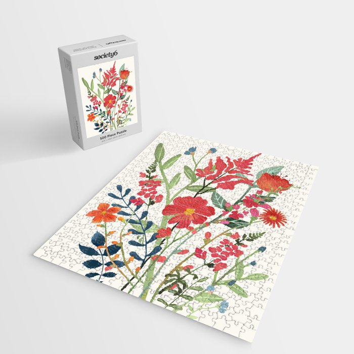 Beautiful Flowers Jigsaw Puzzle Gallery Image 2