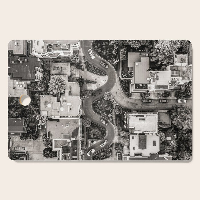 Lombard Street, San Francisco Cutting Board Gallery Image 1