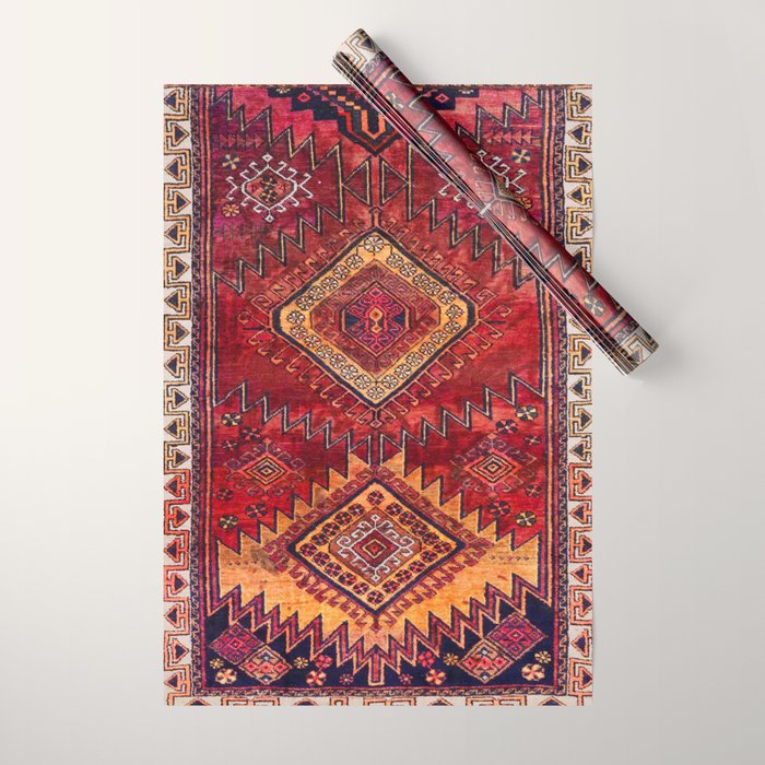 Berber Oiental Traditional North African Moroccan Style Wrapping Paper Gallery Image 1