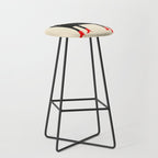 Black Cat in Red Boots Stool Gallery Image 1