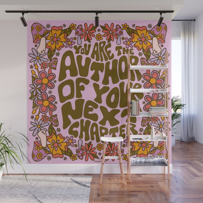 Author of Your Next Chapter Wall Mural Gallery Image 1