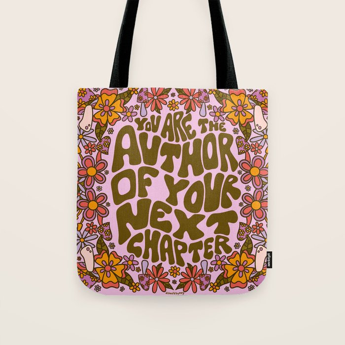 Author of Your Next Chapter Tote Bag Gallery Image 1