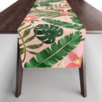 Tropical Garden - Pink Table Runner Gallery Image 1