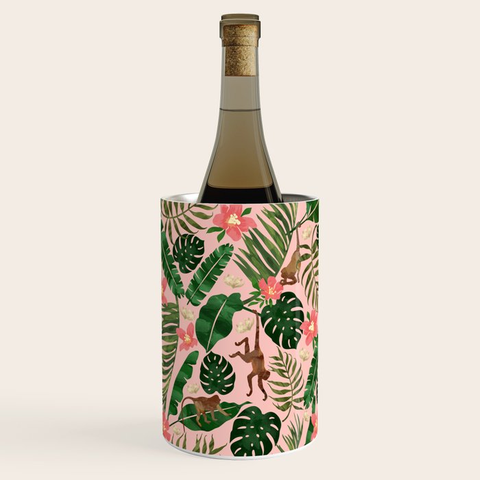 Tropical Garden - Pink Wine Chiller Gallery Image 3