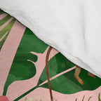 Tropical Garden - Pink Comforter Gallery Image 4