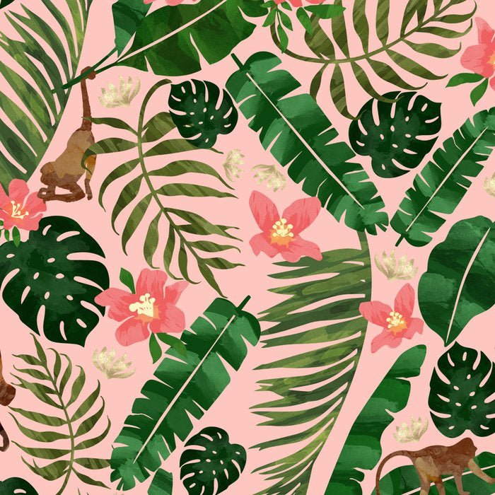 Tropical Garden - Pink Coffee Mug Gallery Image 2