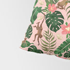 Tropical Garden - Pink Pillow Sham Gallery Image 4