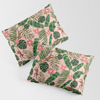 Tropical Garden - Pink Pillow Sham Gallery Image 3