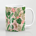Tropical Garden - Pink Coffee Mug Gallery Image 1