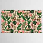 Tropical Garden - Pink Tablecloth Gallery Image 2
