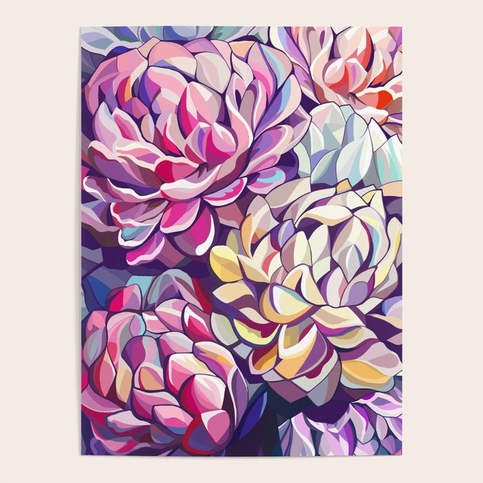 Peonies Poster Gallery Image 1