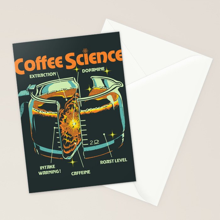 COFFEE SCIENCE Stationery Card Gallery Image 2