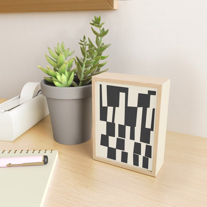 Geometrical Play 6 Mini Art Print Gallery Image 2
