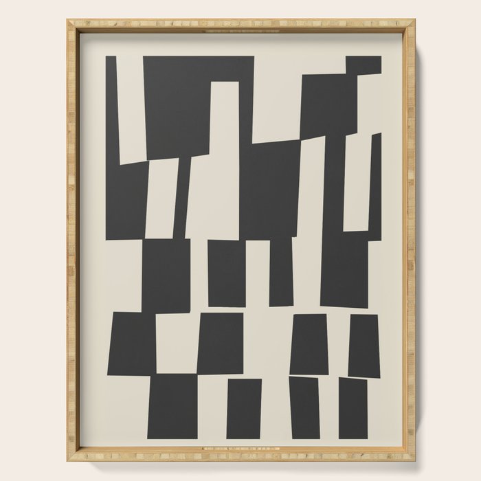 Geometrical Play 6 Serving Tray Gallery Image 1