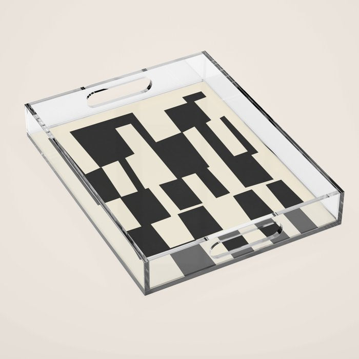 Geometrical Play 6 Acrylic Tray Gallery Image 1