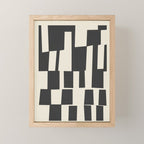 Geometrical Play 6 Mini Art Print Gallery Image 1