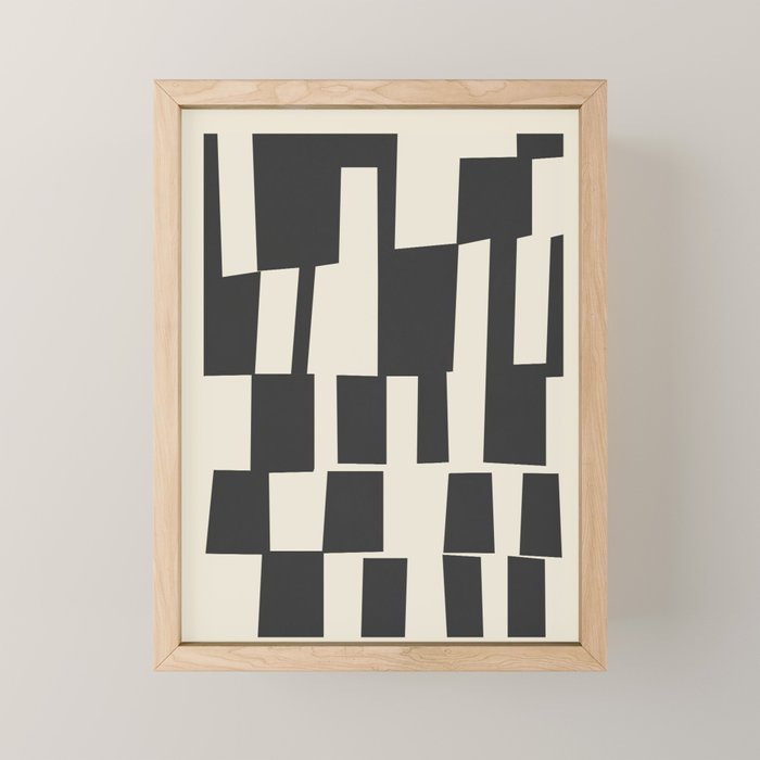 Geometrical Play 6 Mini Art Print Gallery Image 1
