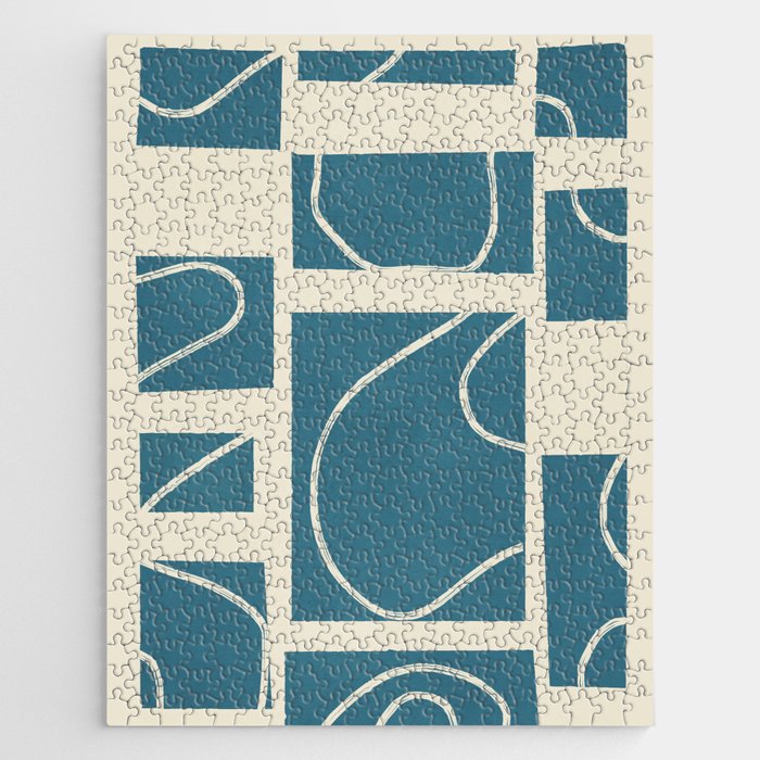 Abstract Pathways 3 Jigsaw Puzzle Gallery Image 1