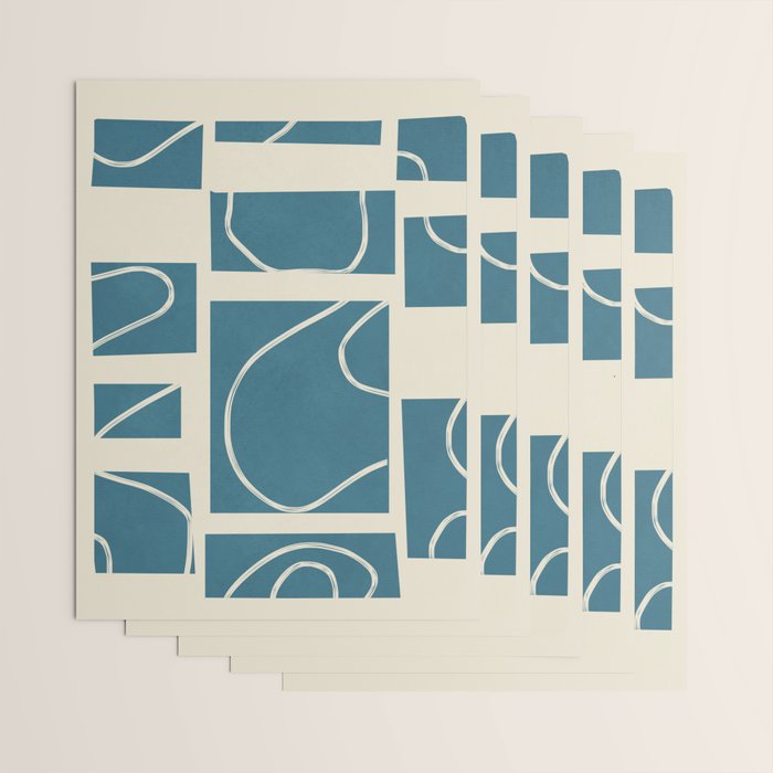 Abstract Pathways 3 Wrapping Paper Gallery Image 3