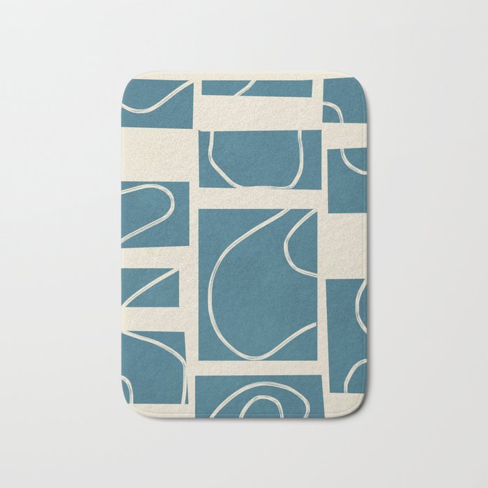 Abstract Pathways 3 Bath Mat Gallery Image 1