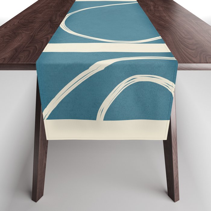 Abstract Pathways 3 Table Runner Gallery Image 1