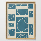 Abstract Pathways 3 Serving Tray Gallery Image 1