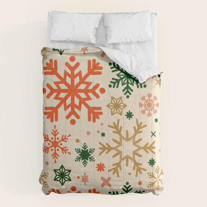 Snowflake Collection - Retro Palette Comforter Gallery Image 6