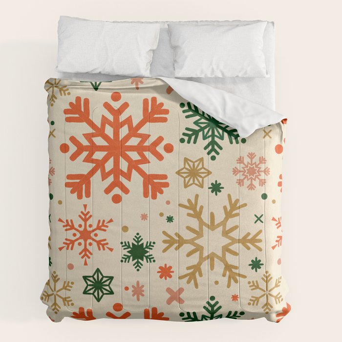 Snowflake Collection - Retro Palette Comforter Gallery Image 2