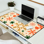 Snowflake Collection - Retro Palette Desk Mat Gallery Image 2