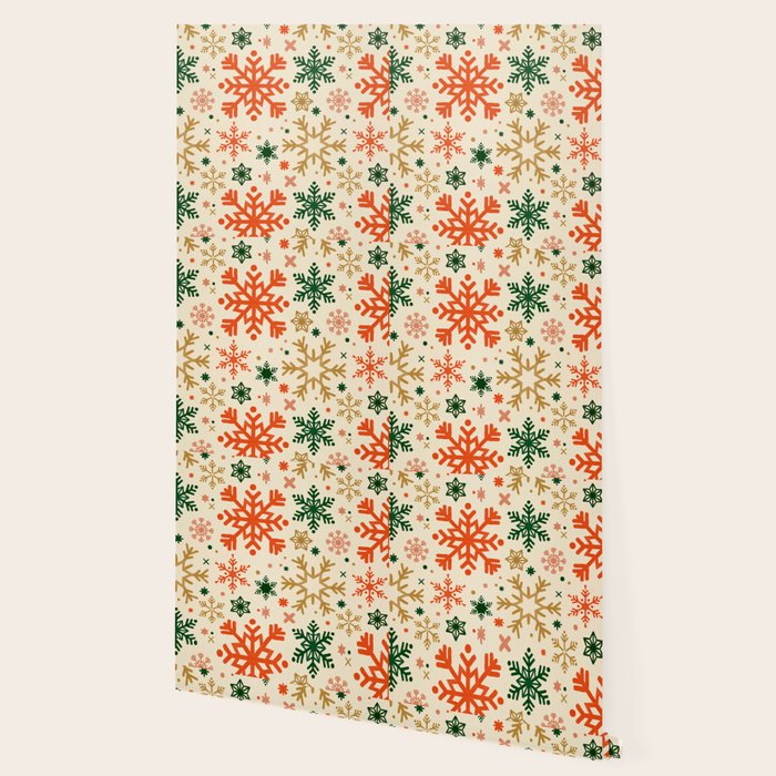 Snowflake Collection - Retro Palette Wallpaper Gallery Image 2