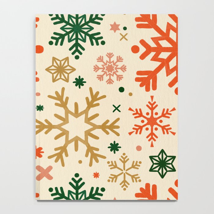 Snowflake Collection - Retro Palette Notebook Gallery Image 4