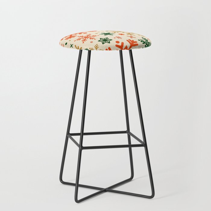 Snowflake Collection - Retro Palette Stool Gallery Image 1