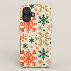 Snowflake Collection - Retro Palette iPhone Case Gallery Image 1