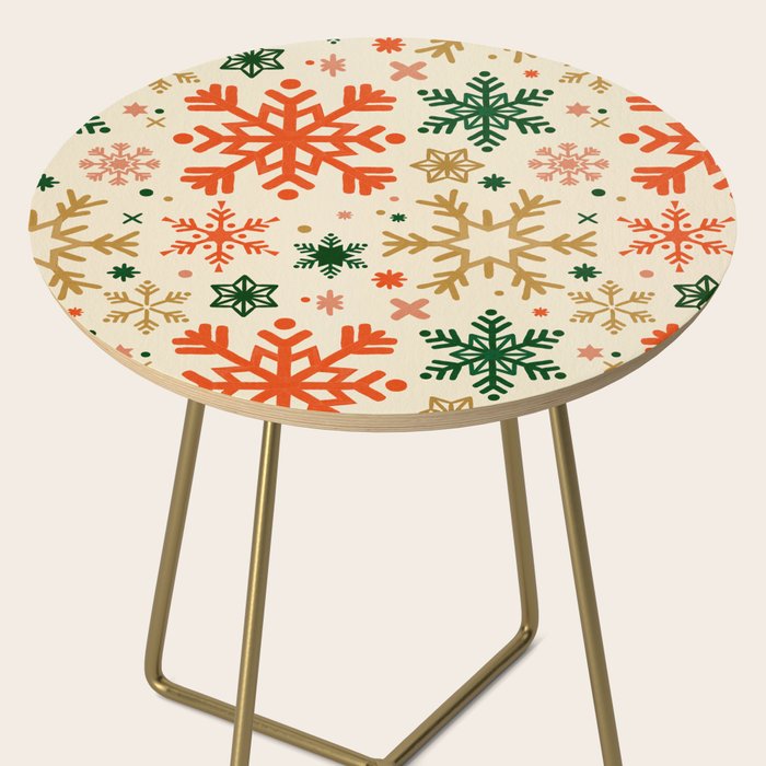 Snowflake Collection - Retro Palette Side Table Gallery Image 2