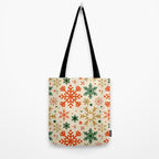 Snowflake Collection - Retro Palette Tote Bag Gallery Image 2