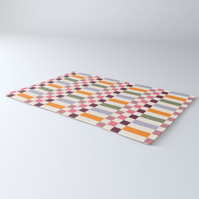 Checker Grid - eclectic Rug Gallery Image 3