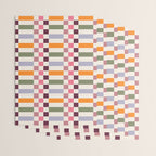 Checker Grid - eclectic Wrapping Paper Gallery Image 3