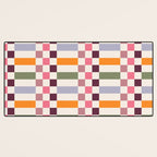 Checker Grid - eclectic Desk Mat Gallery Image 3