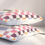 Checker Grid - eclectic Pillow Sham Gallery Image 3