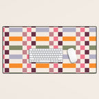 Checker Grid - eclectic Desk Mat Gallery Image 1