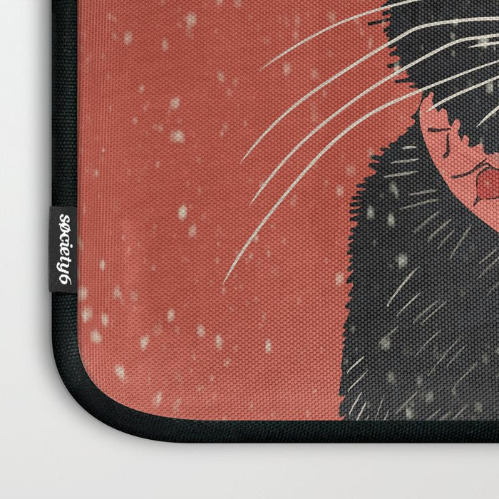 Black Cat 6 Laptop Sleeve Gallery Image 3