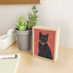 Black Cat 6 Mini Art Print Gallery Image 2