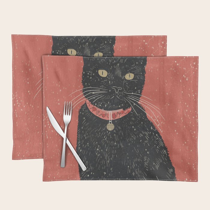 Black Cat 6 Placemat Gallery Image 1