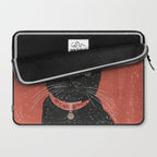 Black Cat 6 Laptop Sleeve Gallery Image 2