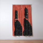Black Cat 6 Window Curtain Gallery Image 3